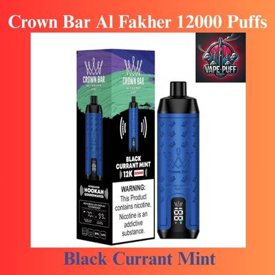 Flavor Suggestions Based on User Type - Crown Bar Al Fakher 12000 Puffs