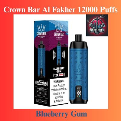 Mesh Coil Performance – Flavor & Vapor Delivery - Crown Bar Al Fakher 12000 Puffs