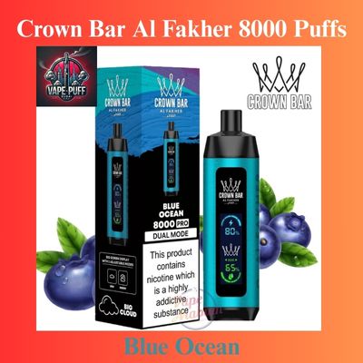 Available 18 Flavors of Al Fakher Sharjah 8000 Puffs