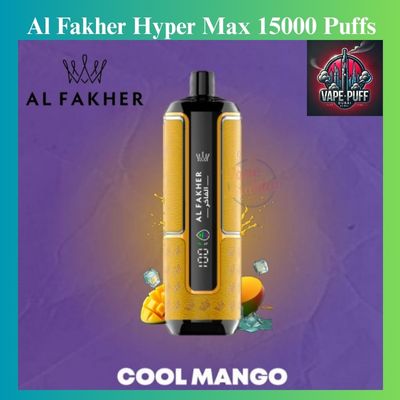 Is Al Fakher Hypermax 15000 rechargeable?