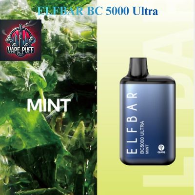 E-Liquid Capacity – 13ml of Premium Nic Salt -ELFBAR BC5000 Ultra