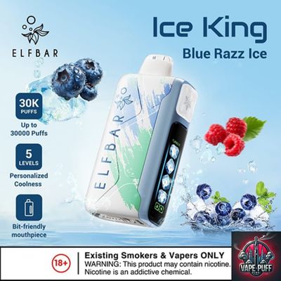 Key Features & Specifications - ELFBAR Ice King 30000 Puffs