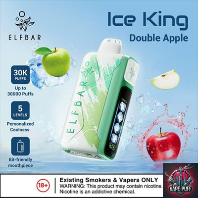 Vapor Quality & Flavor Performance of ELFBAR Ice King 30000 Puffs