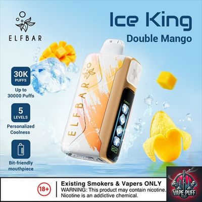 Battery Life & Charging - ELFBAR Ice King 30000 Puffs