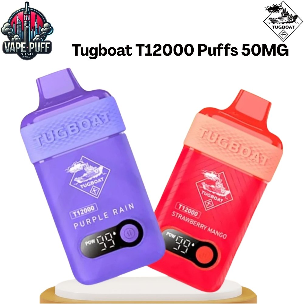 Tugboat T12000 Puffs 50MG All Flavors Disposable Vape in Dubai UAE Tugboat T12000 Puffs 50MG All Flavors Disposable Vape in Dubai UAE