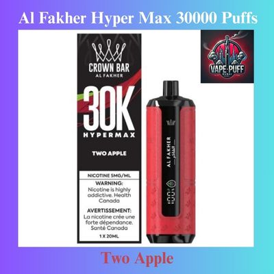 Al Fakher Crown Bar Hyper Max 30000 Puffs in Dubai