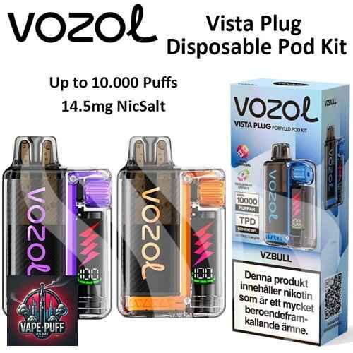 Vozol Vista Plug 10000 Puffs