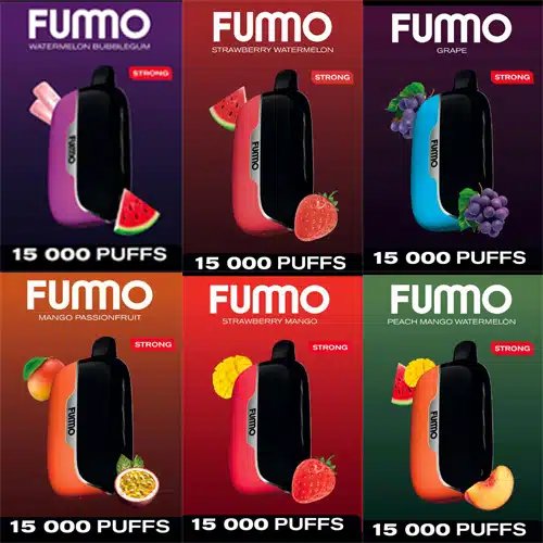 All Flavor of Fummo Power 15000 Puffs Disposable Vape, Vape Puff Dubai