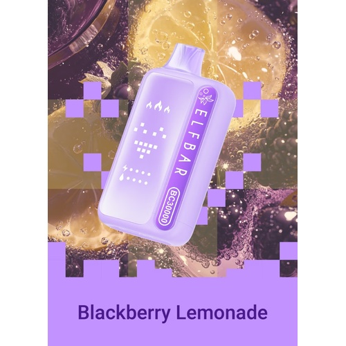 Blackberry Lemonade-ELFBAR BC 30000 Puffs