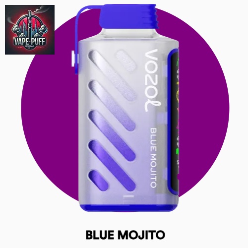 Blue Mojito Flavor of Vozol Gear Power 20000 Puffs, Vape Puff Dubai