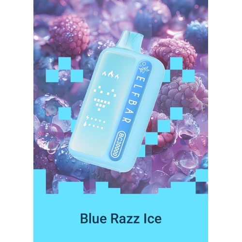 Blue Razz lce-ELFBAR BC 30000 Puffs
