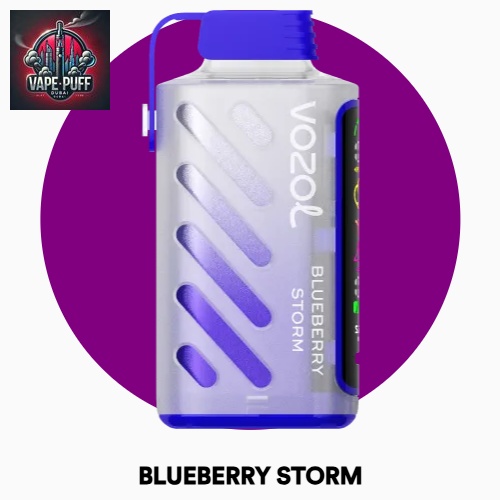 Blueberry Storm Flavor of Vozol Gear Power 20000 Puffs, Vape Puff Dubai