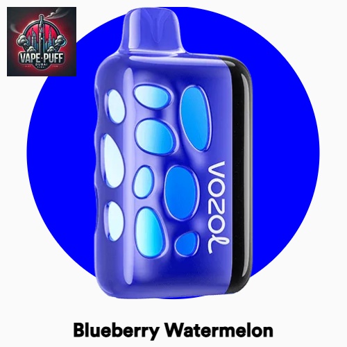 Blueberry Watermelon Flavor of Vozol Rave 40000 Puffs, Vape Puff Dubai