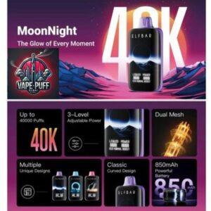 ELF BAR Moon Night 40000 Puffs All Flavor