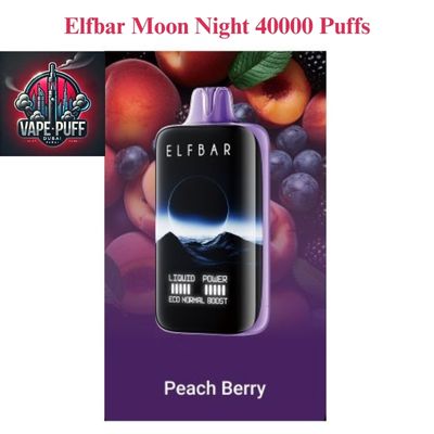 Indoor Use Compatibility of ELF BAR Moon Night 40000 Puffs 50MG — Built for Dubai Apartments & Offices