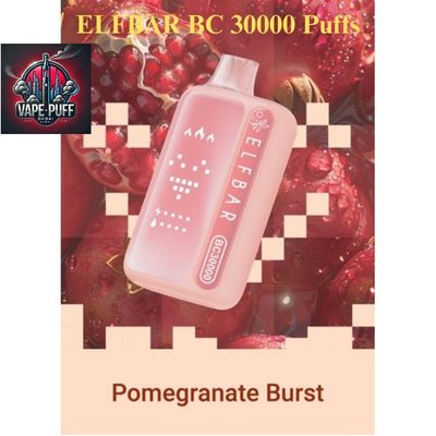 Power-to-Puff Efficiency Ratio of ELFBAR BC 30000 Puffs : How Far Does One Charge Take You