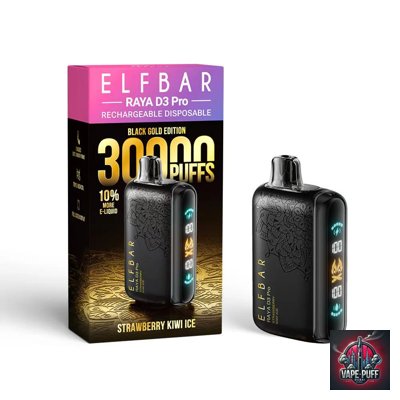 Arabic Health Warning Labels - ELFBAR Raya D3 Pro 30000 Puffs