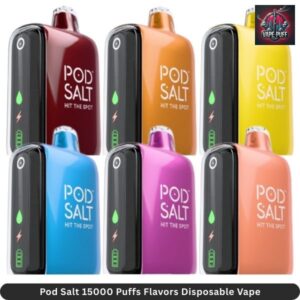 All Flavor of POD Salt 15000 Puffs Disposable Vape in UAE