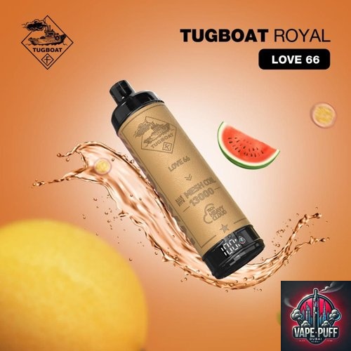 Love 66 Flavor of Tugboat Royal 13000 Puffs