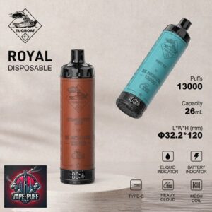 Tugboat Royal 13000 Puffs