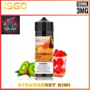 Isgo Bar 120ML E-Liquids Strawberry Kiwi 3MG