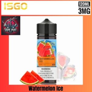 Isgo Bar 120ML E-Liquids Watermelon Ice 3MG