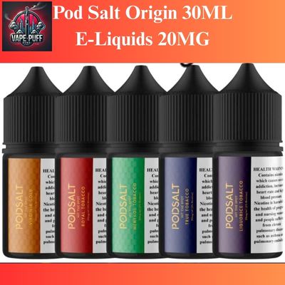 Pod Salt Origin 30ML E-Liquids All Flavour 20MG