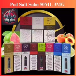 Pod Salt Subo 50ML E-Liquids All Flavour 3MG