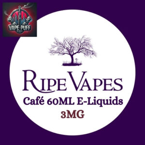 Ripe Vape Café 60ML E-Liquids All Flavors 3MG