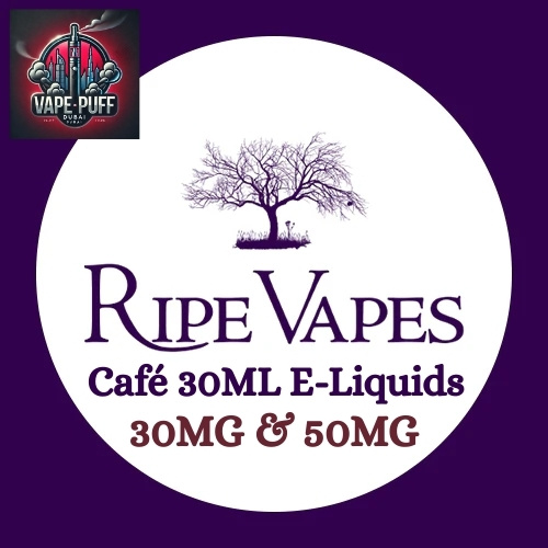 Ripe Vape Café All Flavors 30ML E-Liquids 30MG And 50MG