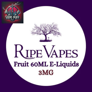 Ripe Vape Fruit 60ML E-Liquids All Flavour 3MG