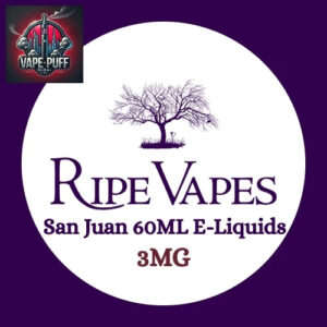 Ripe Vape San Juan 60ML E-Liquids All Flavour 3MG