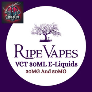 Ripe Vape VCT 30ML E-Liquids All Flavour 30MG And 50MG