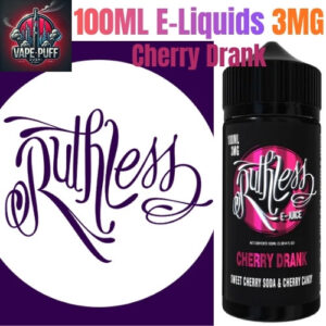 Ruthless 100ML E-Liquids Cherry Drank 3MG