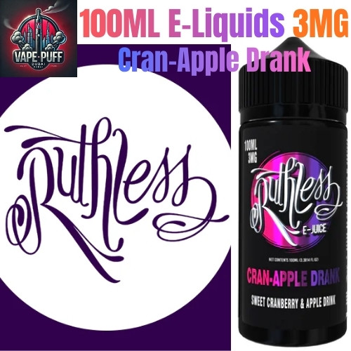Ruthless 100ML E-Liquids Cran-Apple Drank 3MG
