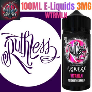 Ruthless 100ML E-Liquids Wtrmln 3MG