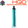 HQD Maxx 2500 Puffs 50MG Blue Razz Disposable Vape in Dubai UAE