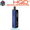 HQD Shisha 20000 Puffs 3MG Grape Raspberry Disposable Vape in Dubai UAE