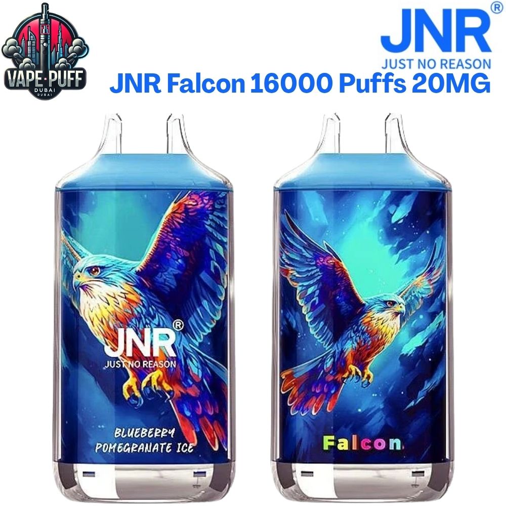 JNR Falcon 16000 Puffs 20MG All Flavors Disposable Vape in Dubai UAE JNR Falcon 16000 Puffs 20MG All Flavors Disposable Vape in Dubai UAE