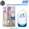 JNR Lion King 42000 Puffs 20MG Blue Razz Cherry Disposable Vape in Dubai UAE JNR Lion King 42000 Puffs 20MG Blue Razz Cherry Disposable Vape in Dubai UAE