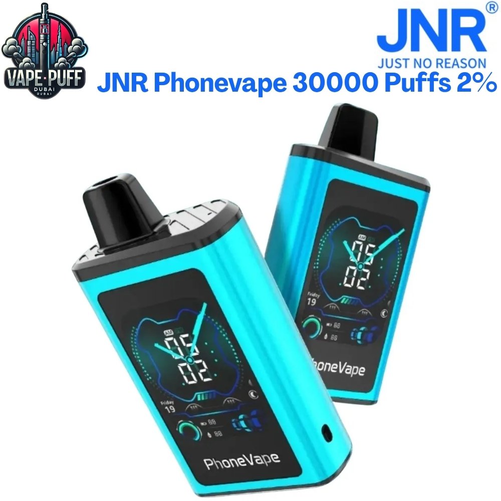 JNR Phonevape 30000 Puffs 20MG All Flavors Disposable Vape in Dubai UAE
