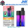 JNR Wind Whip 2In1 44000 Puffs 20MG Blue Razz Cherry + Cherry Disposable Vape in Dubai UAE