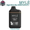 Myle Meta Box 5000 Puffs 20MG Malaysian Mango Disposable Vape in Dubai UAE