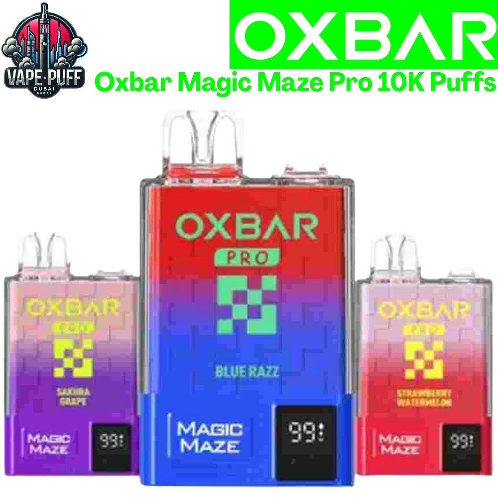 Oxbar Magic Maze Pro 10000 Puffs 50MG All Flavors Disposable Vape in Dubai UAE