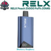 RELX Peach 25000 Puffs 20MG Blueberry Raspberry Disposable Vape in Dubai UAE RELX Peach 25000 Puffs 20MG Blueberry Raspberry Disposable Vape in Dubai UAE