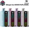Silvaper Ice 40000 Puffs 20MG All Flavors Disposable Vape in Dubai UAE Silvaper Ice 40000 Puffs 20MG All Flavors Disposable Vape in Dubai UAE