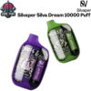 Silvaper Silva Dream 10000 Puffs 50MG All Flavors Disposable Vape in Dubai UAE