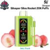 Silvaper Silva Rocket 20000 Puffs 20MG Juicy Peach Disposable Vape in Dubai UAE