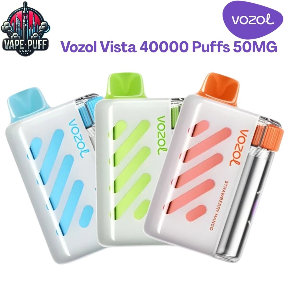 Vozol Vista 40000 Puffs 50MG All Flavors Disposable Vape in Dubai UAE