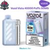 Vozol Vista 40000 Puffs 50MG Blueberry Ice Disposable Vape in Dubai UAE